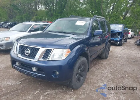 2012 Nissan Pathfinder Sv из США, поврежденный, VIN 5N1AR1NB3CC625517
